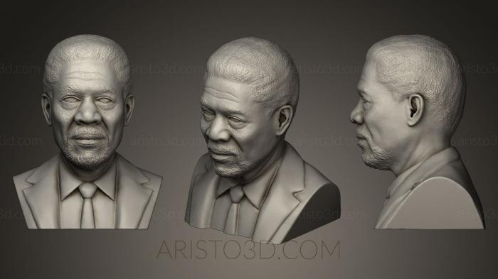 Busts and bas-reliefs of famous people (BUSTC_0435) 3D model for CNC machine
